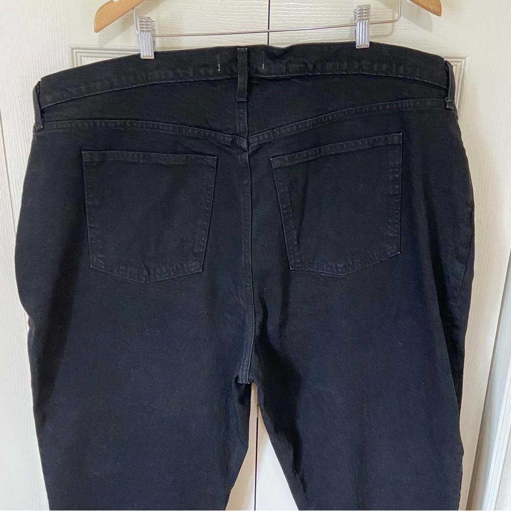 Abercrombie & Fitch NWT Ultra High Rise 90s Straight Denim Jeans Black size 24 - Picture 7 of 10